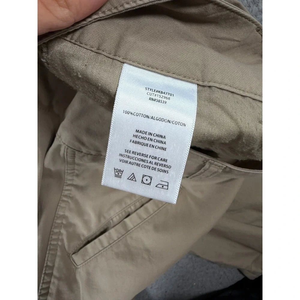 Kut From The Kloth Pants‎ Women 8 (32x24) Beige Tapered Leg Khaki Pants Mid Rise